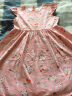 多妙屋女童连衣裙纯棉夏季薄儿童裙子洋气中大童公主裙 T3751粉色 160 晒单实拍图