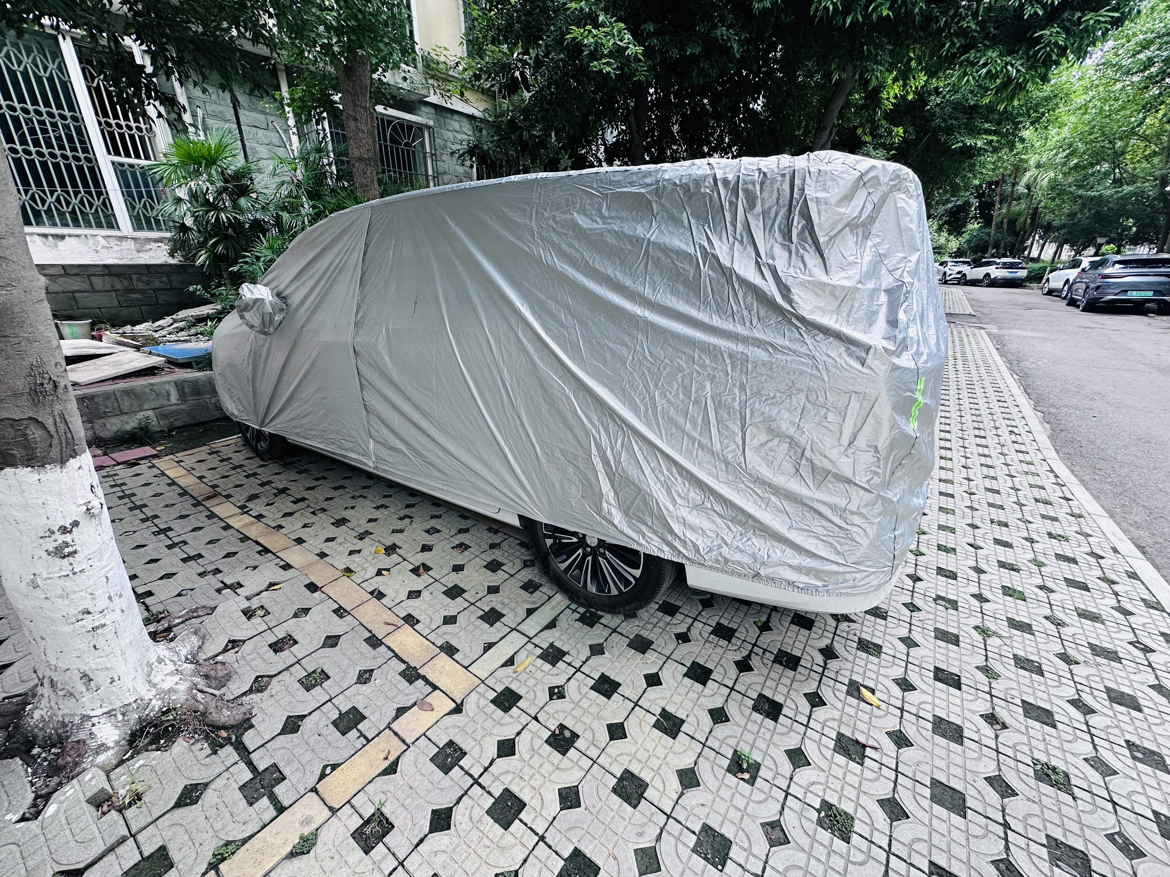 大昌揽月别克gl8专用车衣全车罩防晒防雨隔热车套胖头鱼加厚全封闭 实拍图