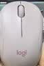 罗技（Logitech）M221轻音鼠标 无线鼠标 办公鼠标 对称鼠标 带无线微型接收器 茱萸粉 实拍图
