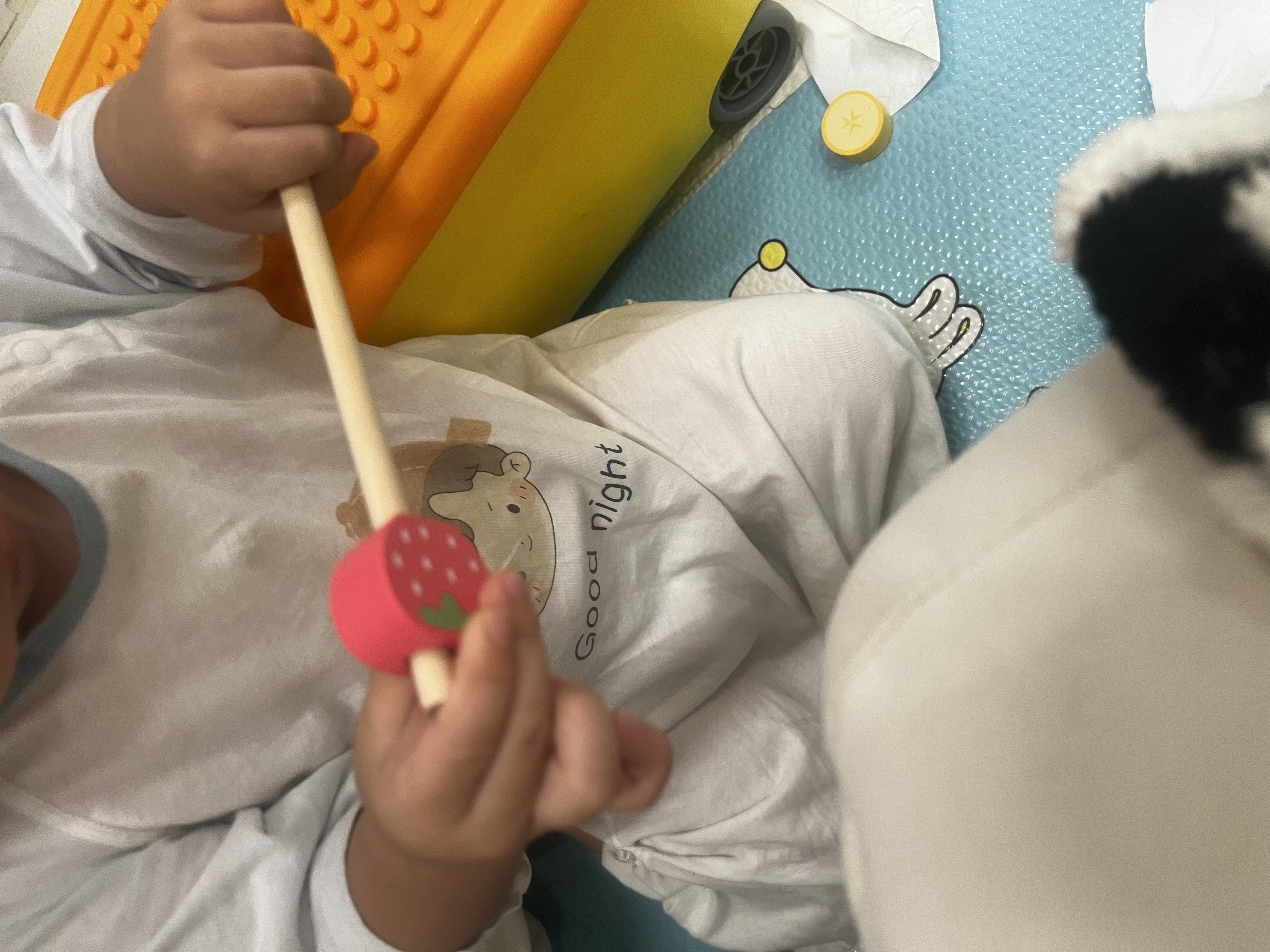 贝思奈儿童蒙氏串珠蒙特梭利教具糖葫芦颜色配对精细动作训练专注力早教 实拍图
