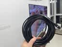 绿联六类纯铜网线 【阻燃外被】CAT6类千兆网络监控电脑宽带8芯双绞线 POE供电成品跳线黑色8米50195 实拍图