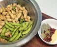 鲜花生毛豆组合500g 实拍图