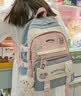 美杜 大容量书包女 初高中生学生背包三到六年级通勤电脑包百搭双肩包 实拍图
