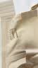 嫚熙（EMXEE）哺乳内衣春秋薄款舒适无痕聚拢防下垂有型怀孕期喂奶文胸杏色XL码 实拍图