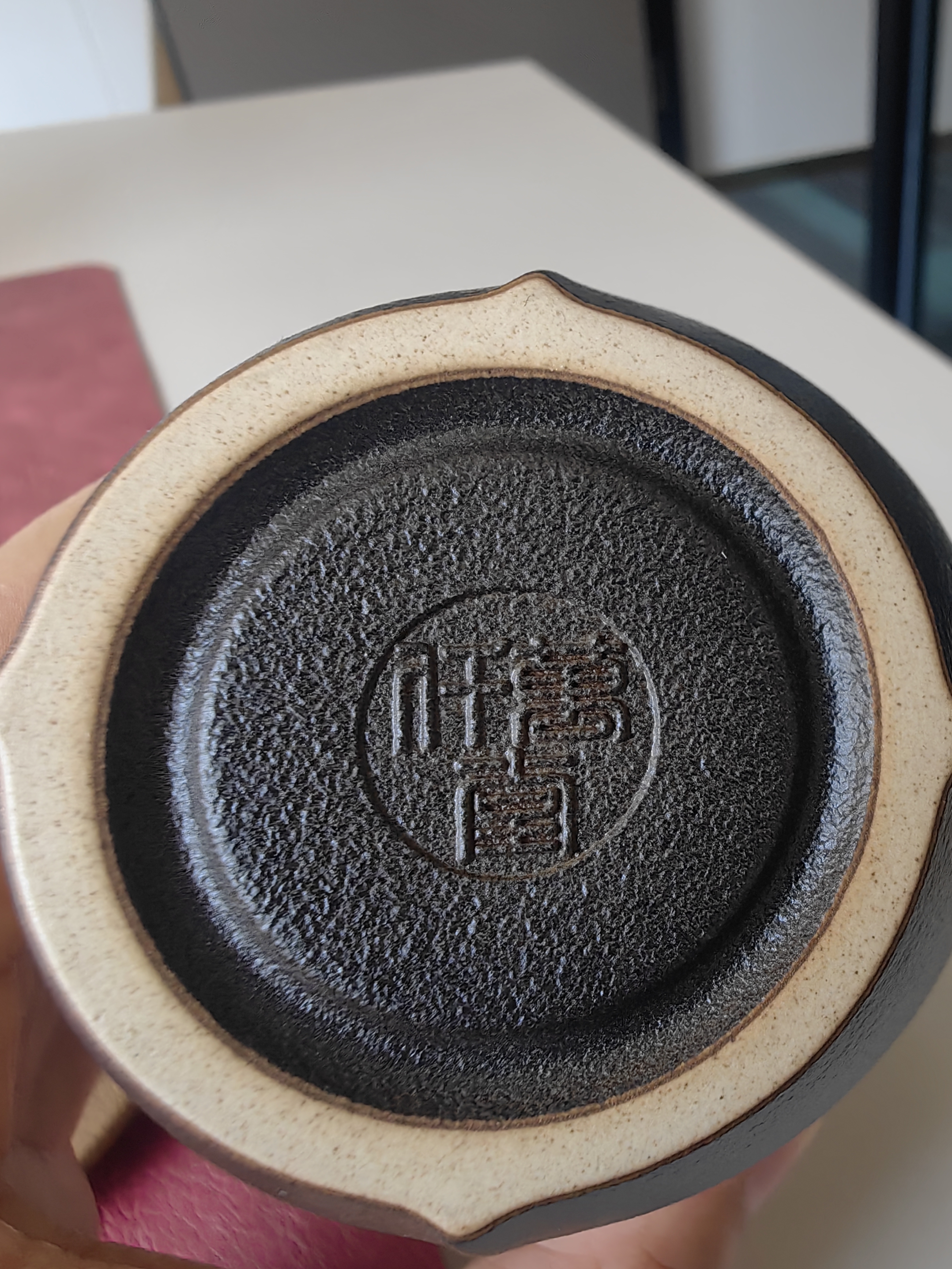 万仟堂高档茶杯办公杯 陶瓷杯水杯马克杯个人专用泡茶杯茶水分离 云起 实拍图