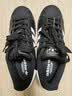 阿迪达斯（adidas）三叶草男女儿童经典贝壳头板鞋 LA1391黑色【JH9977升级款】 实拍图