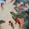高档九鱼聚财图刺绣玄关装饰画苏绣正对入户门荷花挂画客厅走廊画 高档刺绣荷花九鱼图【现代轻奢画框】 高度160宽度80cm 纯实木立体高档画框装裱 刺绣工艺+钢化玻璃 实拍图