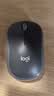 罗技（Logitech）M185鼠标 无线鼠标 办公鼠标 对称鼠标 黑色灰边 带无线2.4G接收器 实拍图