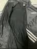 adidas休闲舒适三条纹立领夹克外套卫衣男装秋季阿迪达斯轻运动 黑色/白（推荐选大一码）   2XL 实拍图