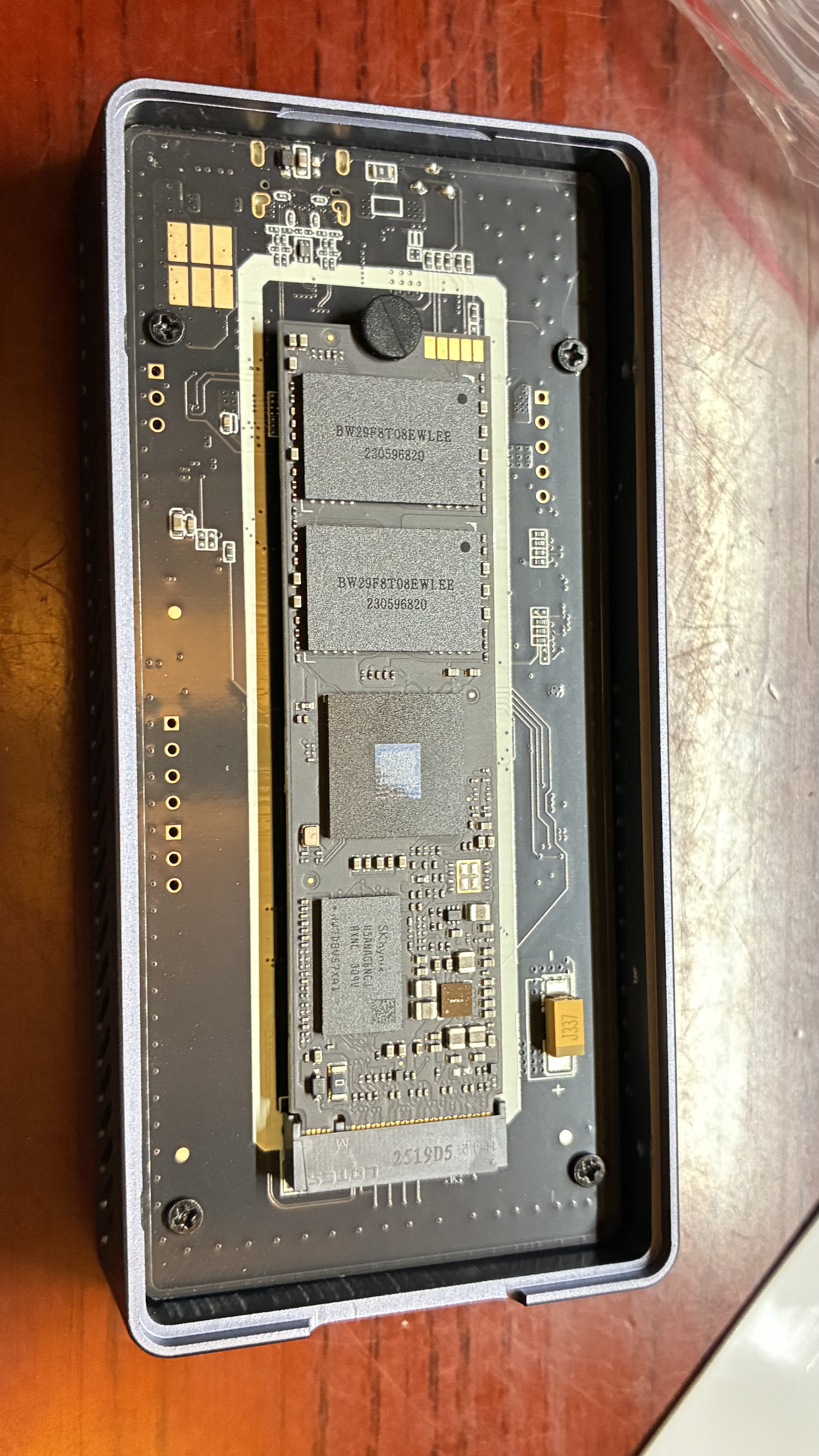 阿卡西斯（acasis）40Gbps硬盘盒M.2 NVMe移动硬盘盒USB4.0兼容雷电4/5适用Macmini 笔记本SSD外置固态强散热TB406Pro 实拍图