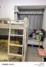 金柏栎 实木床 上下铺 小孩床 实木双人高低床母子床组合 双层床上下床 店长推荐 爬梯床+上下床垫 店长推荐 上130下150长200 实拍图