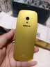 诺基亚（NOKIA）3210 4G 移动联通电信广电全网通 2.4英寸双卡双待 直板按键学生功能机备用手机 金色 实拍图