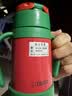 虎牌（TIGER）儿童保温杯婴幼吸管真空水杯开学礼物MCK-A28C-G小狮子280ml 实拍图