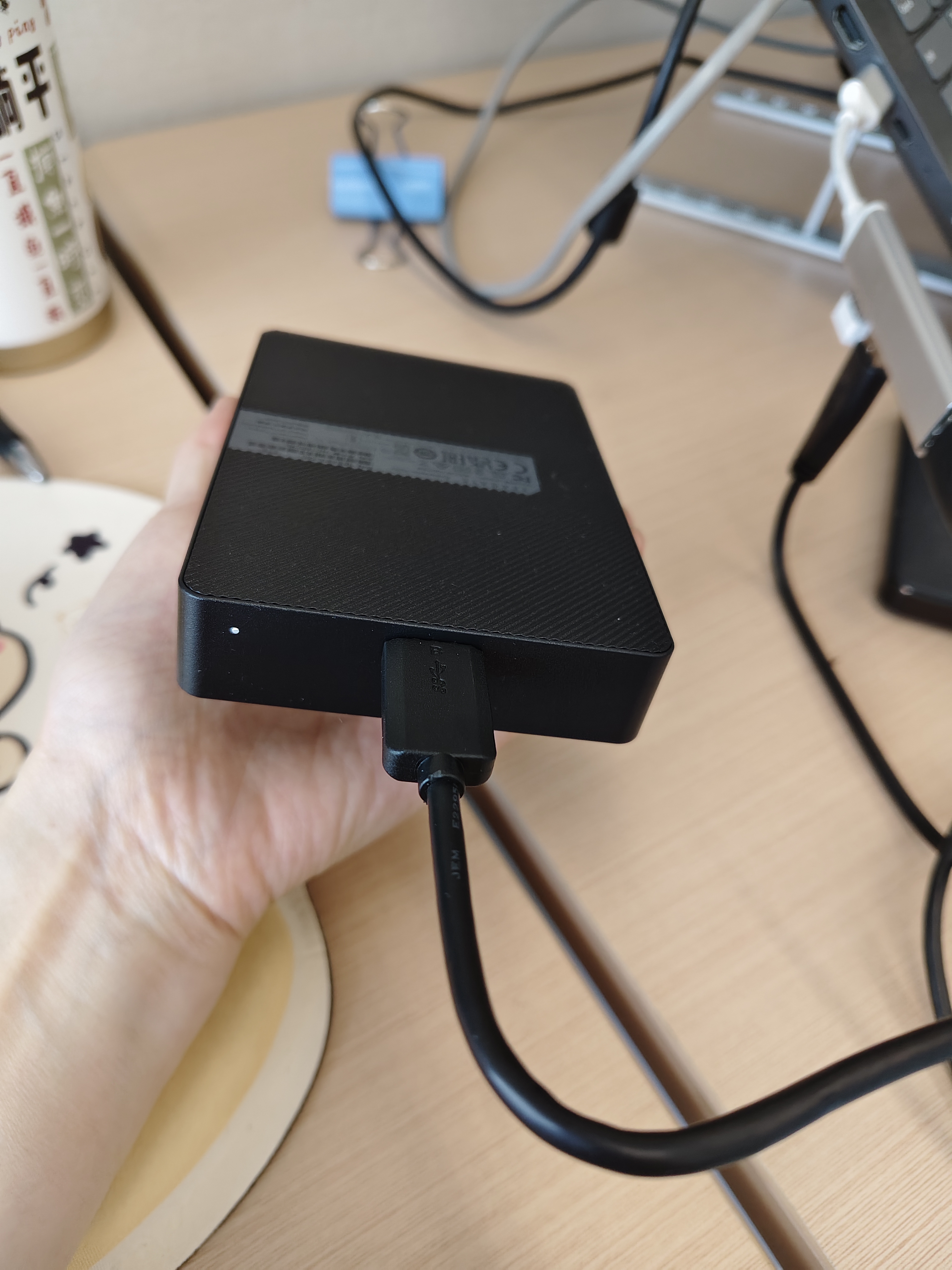希捷（SEAGATE）移动硬盘 5TB USB3.0高速 希捷睿翼 2.5英寸 机械硬盘 黑 大容量便携外接存储 数据恢复服务 实拍图