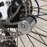 BIKEBROS自行车锁电动摩托碟刹锁防水实心合金防盗刹车盘锁山地公路骑行锁 实拍图