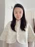 ipoosi月子披肩秋冬季厚款孕产妇坐月子产后喂奶保暖斗篷防寒护肩坎肩 实拍图