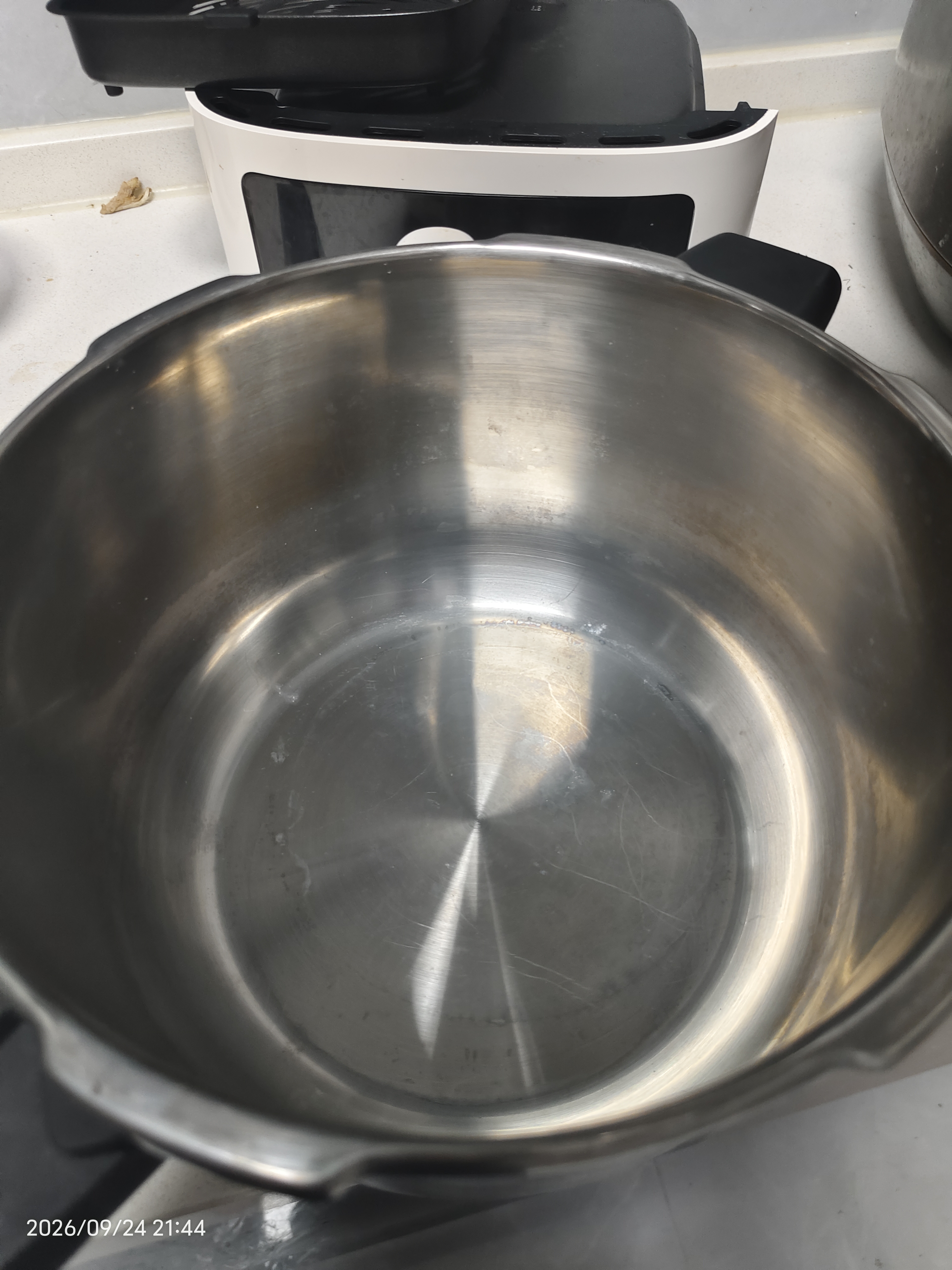 苏泊尔（SUPOR）304不锈钢7.0L压力锅24cm【3-5人可用】快煮防爆高压锅电磁炉通用 实拍图