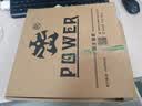 POWER霸王挂钟表客厅经典简约挂墙免打孔时钟石英钟30cm黑239518B3 实拍图