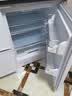 荣事达卧式冰箱【风冷双变频】对开门风冷无霜电控钢化玻璃高档厨柜家用客厅超薄嵌入小户抽拉式送货入户 【底部散热+风冷双变频+钢化玻璃台】198升零嵌白 实拍图