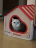 PETSTAR【红顶童趣猫屋】猫抓板房 耐磨不掉屑磨爪板玩睡一体猫窝猫别墅 实拍图