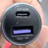 纽曼（Newsmy）车载充电器超级快充Max120W适用VIVO/OPPO闪充汽车转换器铝合金双路快充头器 简约AC版光圈单机 实拍图