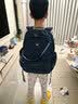 乐同儿童书包小学生345年级减负护脊书包牛顿系列中童棕蓝色 实拍图