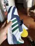 adidas ENTRAP美式校园风运动鞋少年感复古篮球风板鞋阿迪达斯   汉玉白/橄榄绿/银灰绿   43 实拍图