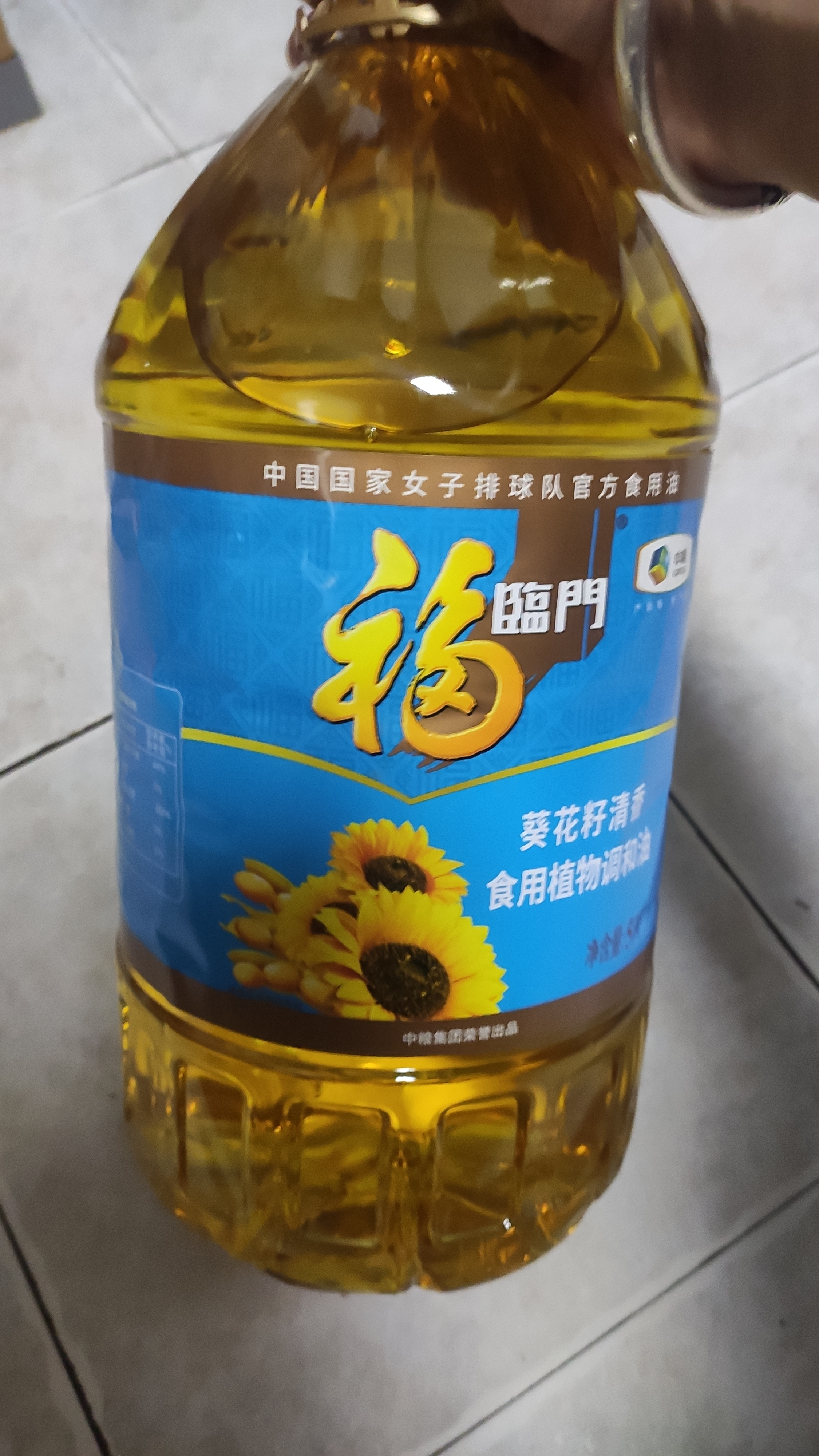 福临门食用油 葵花籽清香食用植物调和油5L 中粮出品 新老包装随机发货 实拍图