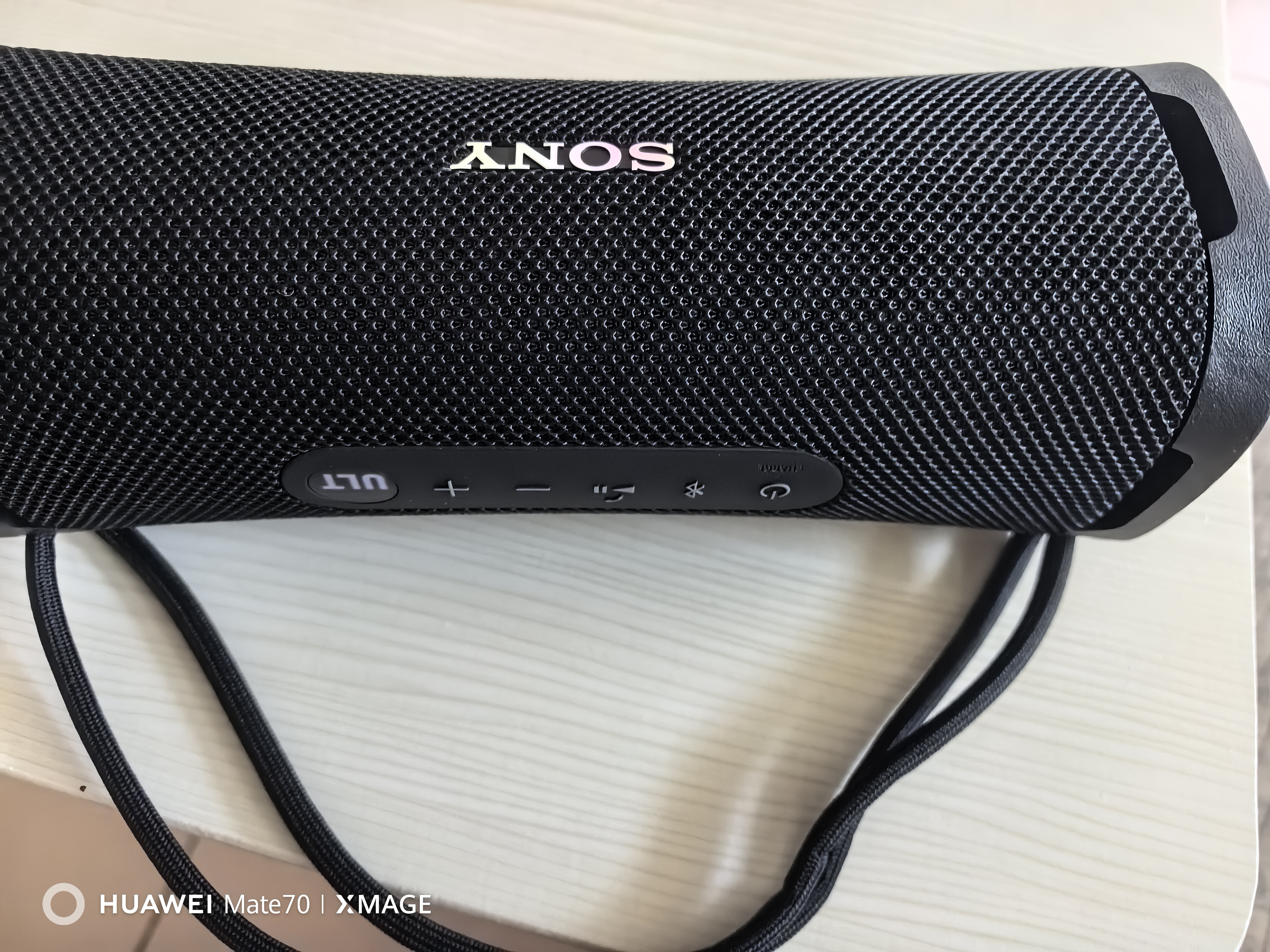 索尼（SONY）ULT FIELD 1 便携式蓝牙音箱 户外防水音响 重低音蓝牙5.3 支持AAC 黑色 礼物 实拍图
