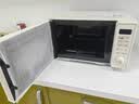 美的（Midea）小滋味萌宠猫爪变频微波炉微烤一体机23L大容量900W平板烧烤易清洁内胆2026新款（C23H5） 实拍图