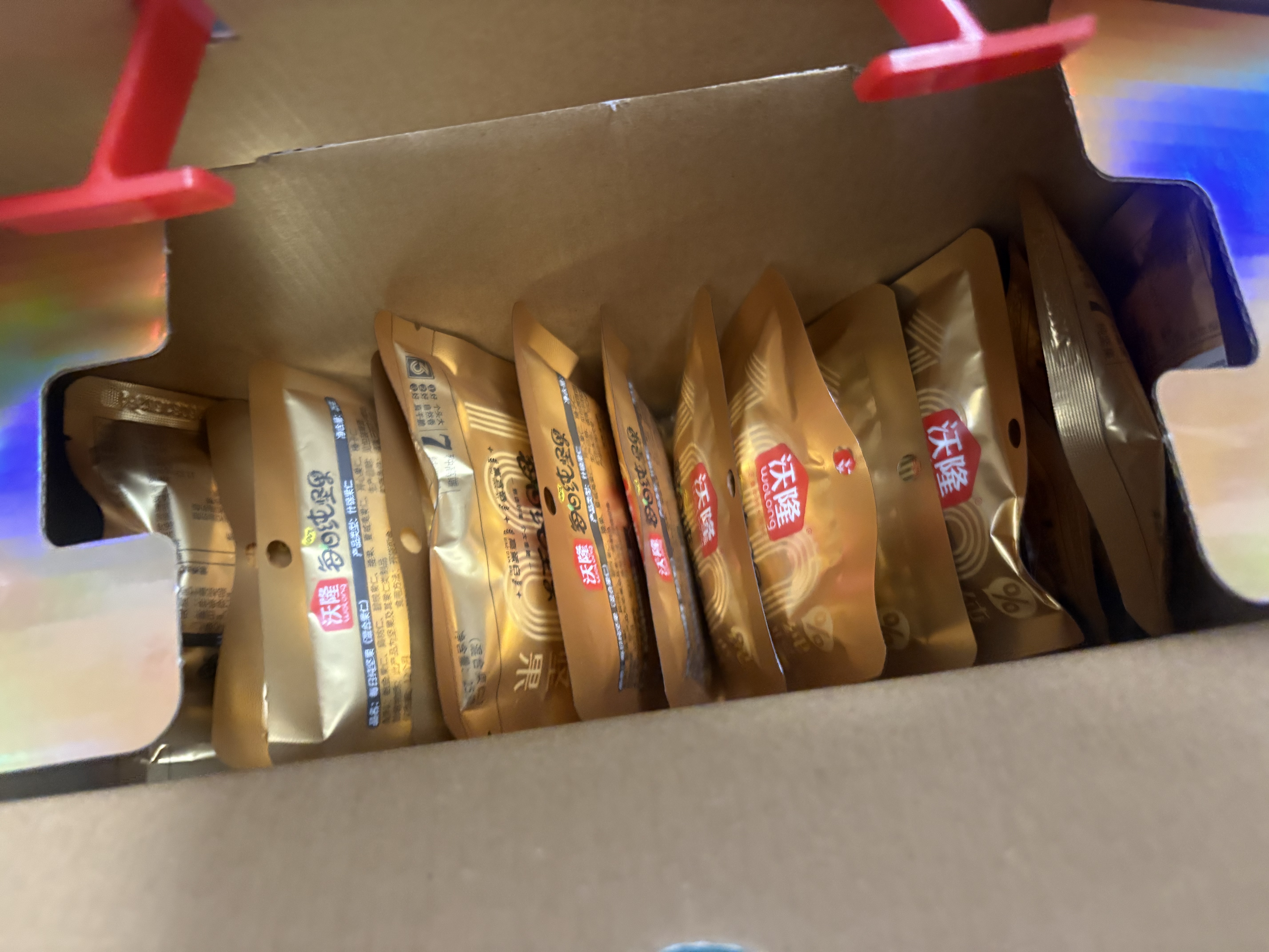 沃隆高端纯坚果每日坚果750g/30袋天然富硒鲍鱼果仁混合坚果中秋礼盒 实拍图