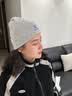 卡尔美（KELME）帽子男女秋冬季保暖户外滑雪毛线帽冷帽针织帽骑行防寒运动护耳帽 实拍图
