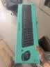 罗技（Logitech）MK275 键鼠套装 无线键鼠套装 办公键鼠套装 全尺寸 商务键鼠套装 带无线2.4G接收器 黑蓝色 实拍图