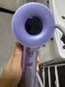 美的（Midea）高速电吹风 66亿等离子护发吹风机 大功率家用负离子吹风筒 智能数显屏FG505紫  国庆节 生日礼物 实拍图