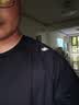 京东京造【超轻速干】运动t恤夏季户外跑步健身短袖男士t恤 黑色2.0 3XL 实拍图