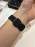 臣颂（CHENSONG）适用华为手环8/9/10/NFC版硅胶表带 huawei band八九十代标准版智能运动腕带黑色 实拍图