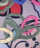 多巴胺渐变发圈发绳高弹力橡皮筋头发头绳马尾加粗强拉不断儿童 三色随意混装-5根 实拍图