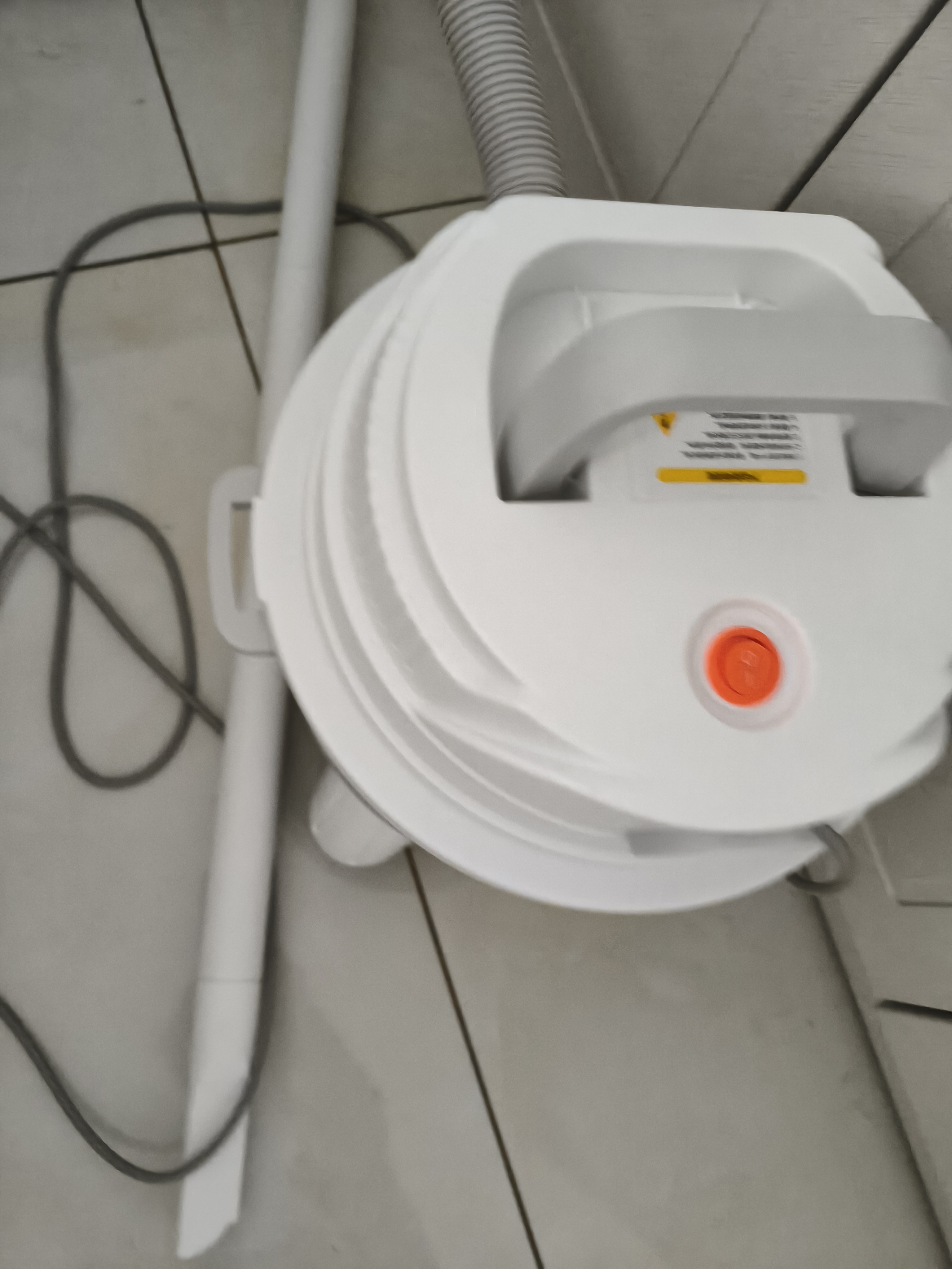 德尔玛（Deerma）TJ700S 桶式吸尘器 开荒装修院子吹灰 家用商用 1200W大功率 3用吸头 实拍图