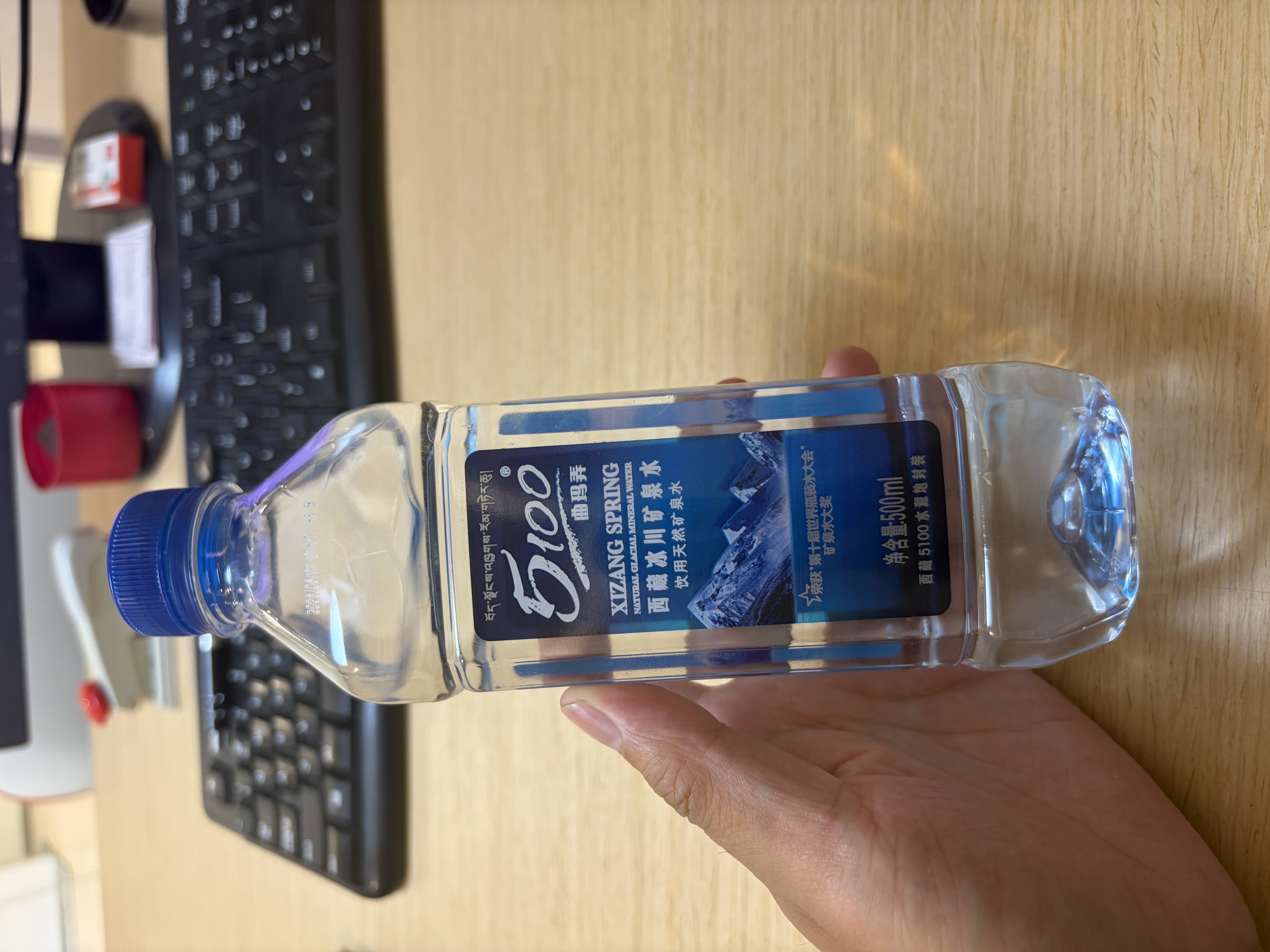 5100西藏冰川矿泉水500ml*24瓶整箱 高端弱碱性饮用水 实拍图