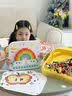 奥智嘉儿童玩具3-6岁3D立体蘑菇钉拼图益智拼豆专注训练男女孩生日礼物 实拍图