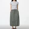 优衣库休闲工装裙女装487792 58 深绿色 2XL 实拍图