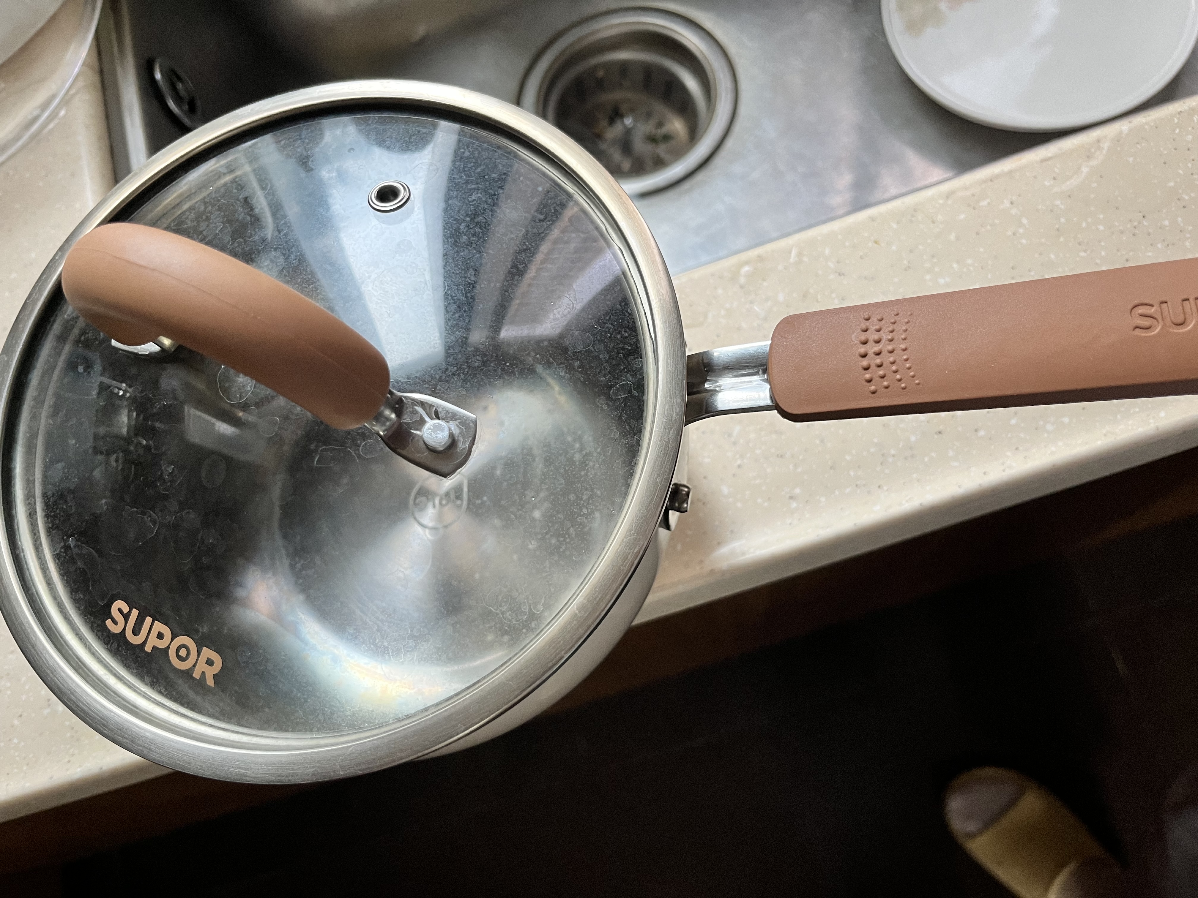 苏泊尔（SUPOR）奶锅316L不锈钢大肚锅宝宝辅食锅热牛奶煮面汤锅ET16ACDS02 实拍图