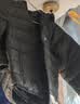 亚瑟士（asics）童装冬季中大儿童保暖连帽轻薄羽绒服外套【赠收纳袋】 001黑色 150 cm 实拍图