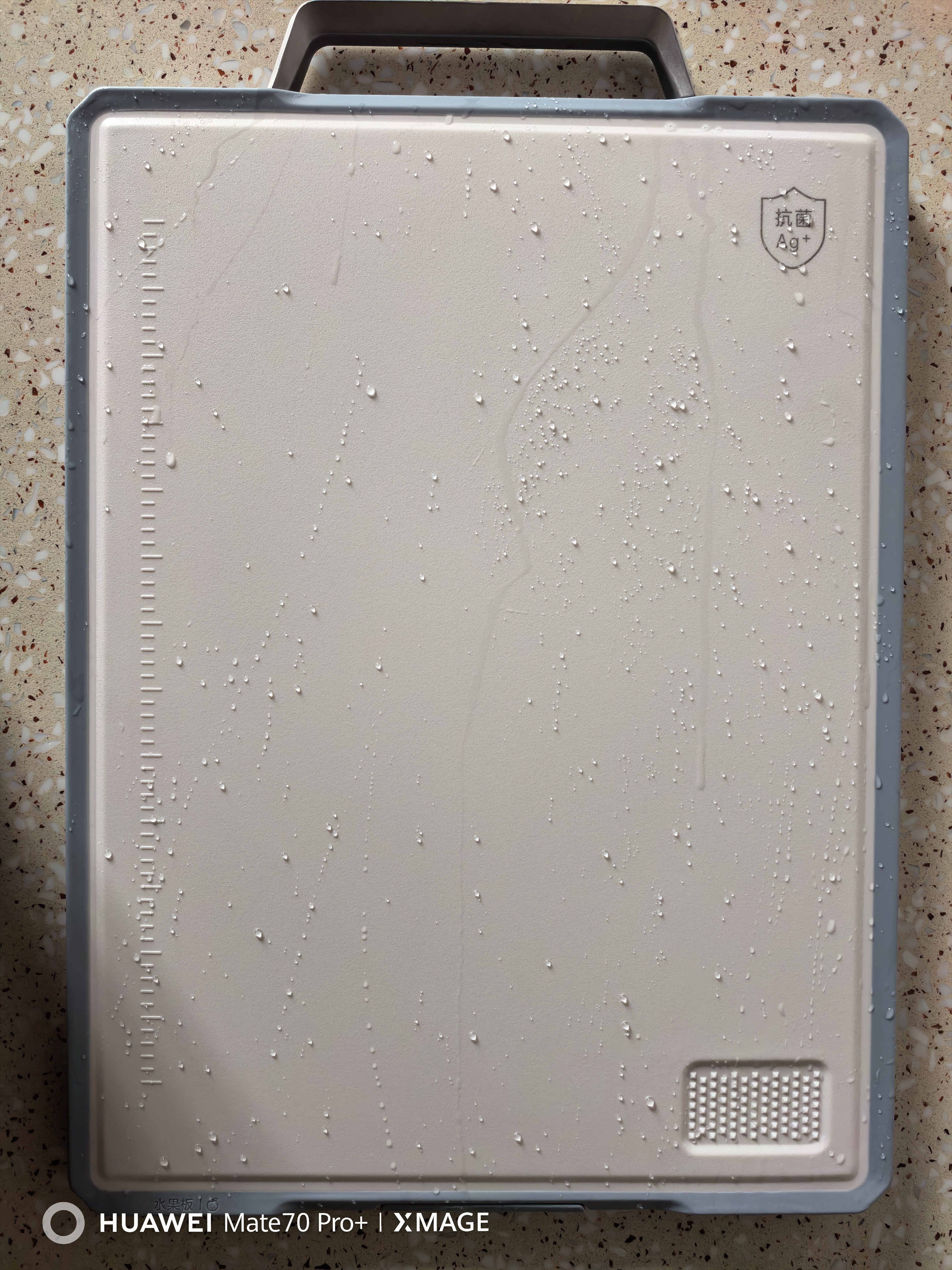 康巴赫菜板抗菌不锈钢砧板防霉家用食品级双面切菜板加厚案板47*32cm 实拍图