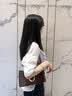 千百度（C.BANNER）牛皮包包女包链条单肩包斜挎腋下包轻奢生日礼物高级感送女友老婆 实拍图