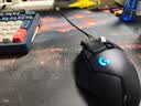 罗技（G） G502 HERO主宰者 有线鼠标 游戏鼠标  g502hero  可配重HERO引擎 礼盒送男友 RGB炫彩灯光 G502HERO+桌垫 实拍图