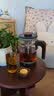 格丽思（GREENIS）煮茶壶 喷淋式煮茶器纯钛养生壶烧水壶泡茶壶一体机全自动保温壶蒸茶壶新款高档大气礼盒 深空灰礼盒装（纯钛壶底-单直筒茶漏） 实拍图