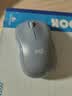 罗技（Logitech）M221 轻音鼠标 无线鼠标 办公鼠标 对称鼠标 带无线微型接收器 雾霭蓝 实拍图