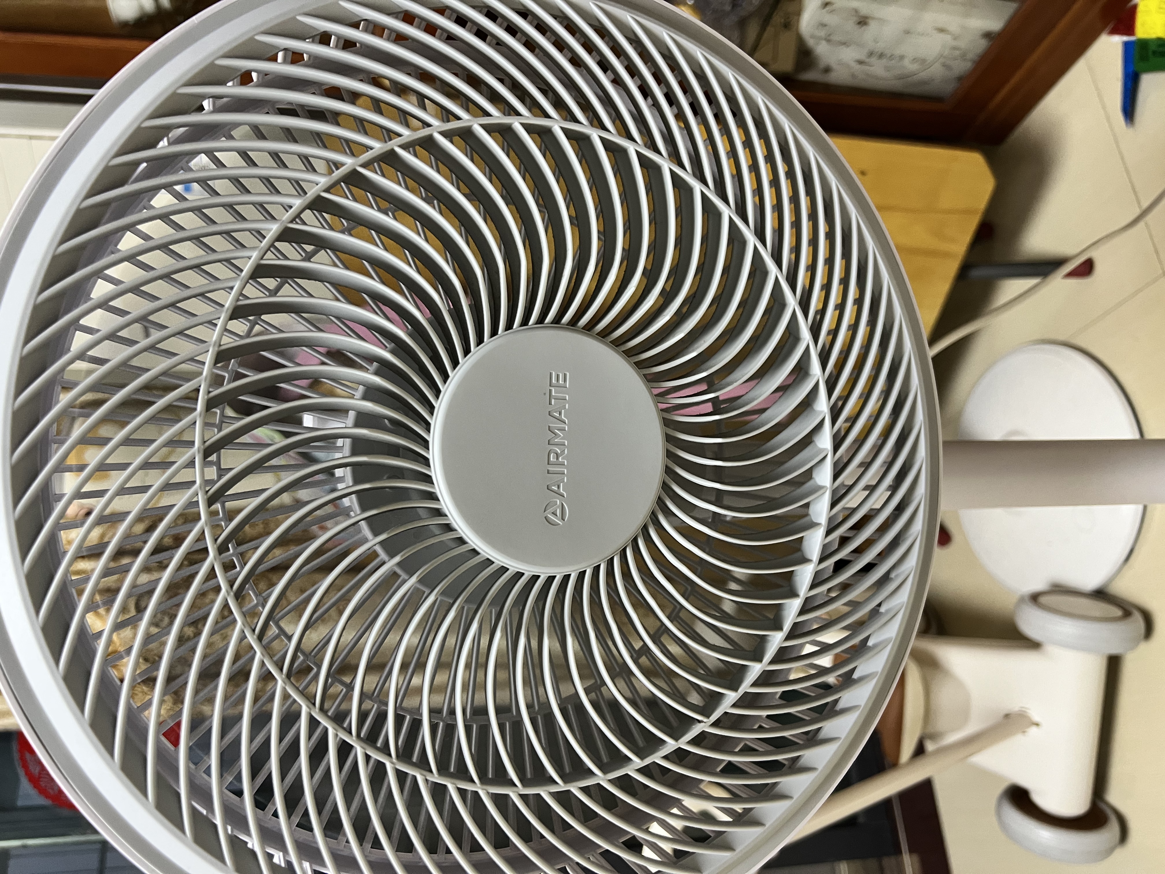 艾美特（AIRMATE）【超级单品】七叶家用大风力落地扇电风扇台式桌面空气循环小风扇大角度摇头节能台立两用电扇 X97 实拍图