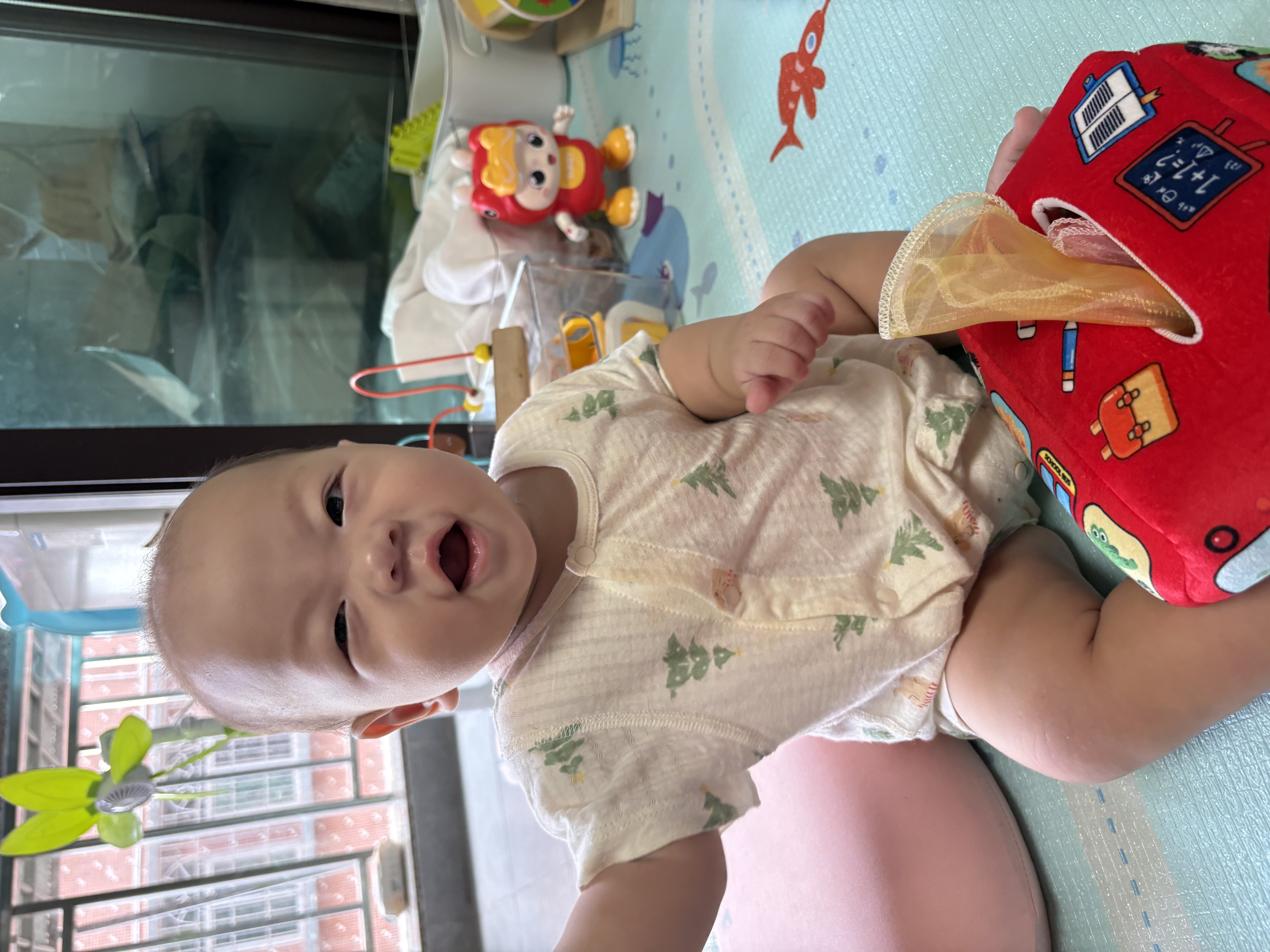 COODORA婴儿抽纸玩具新生儿抽抽乐益智早教宝宝手部锻炼布书生日礼物 实拍图